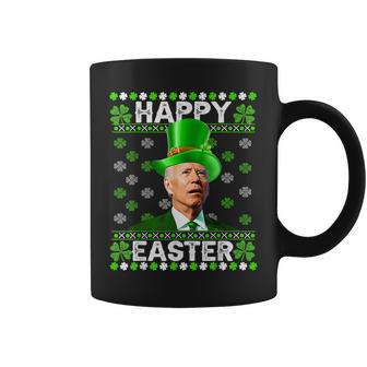 Joe Biden Easter Confused St Patricks Day Men Women Funny Coffee Mug - Seseable