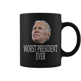 Joe Biden Worst President Ever Coffee Mug | Mazezy