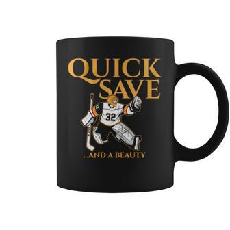 Jonathan Quick Las Vegas Quick Save Coffee Mug | Mazezy