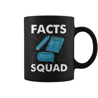 Journalist Facts Squad Journalism Gift Coffee Mug | Mazezy