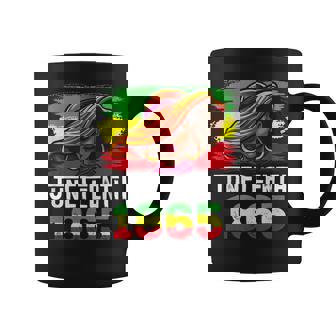 Junenth 1865 Leopard Celebrate African American Freedom Coffee Mug - Thegiftio UK