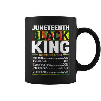 Junenth Black King Melanin Dad Fathers Day Tie Dye Coffee Mug - Thegiftio UK
