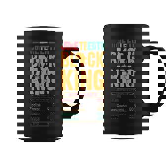 Junenth Black King Nutritional Melanin Dad Fathers Day V2 Coffee Mug - Seseable