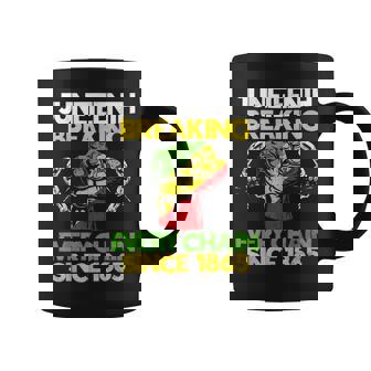 Junenth Breaking Every Chain Since 1865 African American Coffee Mug - Thegiftio