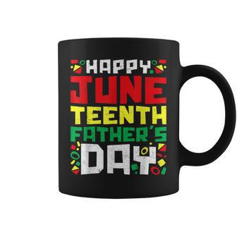Junenth Fathers Day Black Dad History Month King Melanin Coffee Mug - Thegiftio UK
