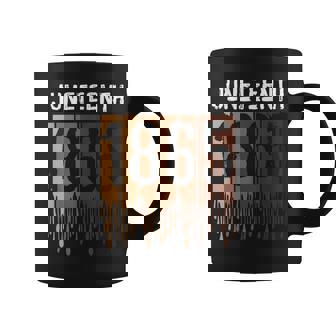 Junenth June 19Th 1865 Freedom Day Melanin Coffee Mug | Mazezy