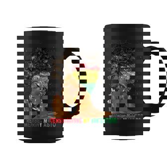 Junenth Remembering My Ancestors Black Freedom Coffee Mug | Mazezy
