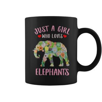 Just A Girl Who Loves Elephants Lover Dad Mom Boy Funny 793 Coffee Mug - Seseable