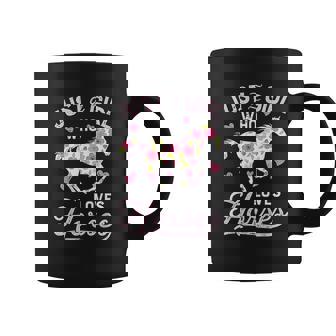 Just A Girl Who Loves Horses Horse Riding Gifts Coffee Mug - Thegiftio