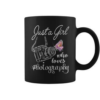 Just A Girl Who Loves Photography Photographer Coffee Mug | Mazezy