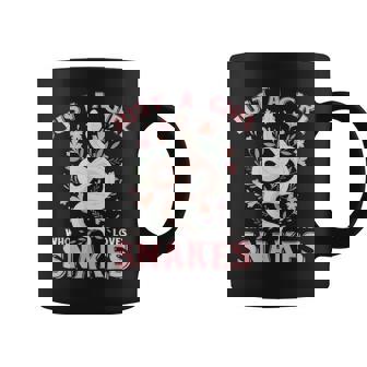 Just A Girl Who Loves Snakes Coffee Mug | Mazezy