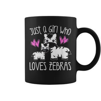 Just A Girl Who Loves Zebras Mom Baby Toddler Kid Women Gift Coffee Mug - Seseable