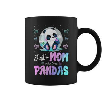 Just A Mom Who Loves Pandas Mothers Day Gift For Women 665 Coffee Mug - Seseable
