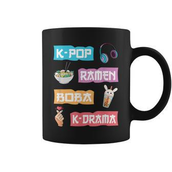 K-Pop Ramen Boba K-Drama - Cute Anime Ramen Coffee Mug | Mazezy