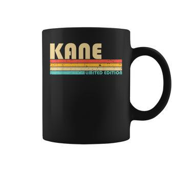 Kane Surname Funny Retro Vintage 80S 90S Birthday Reunion Coffee Mug - Seseable