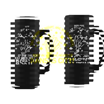 Kansas City The Stars At Night Are Big And Bright Coffee Mug | Mazezy