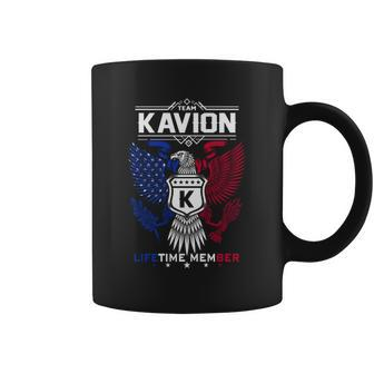 Kavion Name - Kavion Eagle Lifetime Member Coffee Mug - Seseable