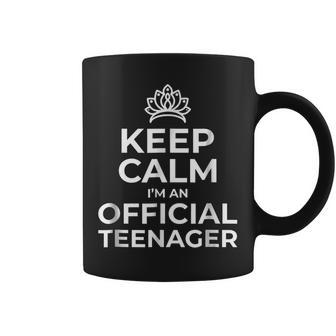 Keep Calm Birthday Official Teenager 13Th Funny Girl Coffee Mug | Mazezy