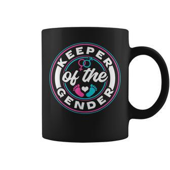Keeper Of The Gender Gender Reveal Party Pregnancy Coffee Mug | Mazezy
