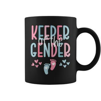 Keeper Of The Gender Reveal Announcement Baby Shower Party Coffee Mug | Mazezy