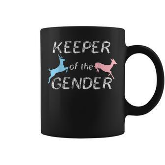Keeper Of The Gender Reveal Buck Or Doe Party Idea Coffee Mug | Mazezy