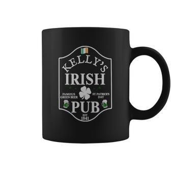 Kellys Irish Pub St Patricks Day Shirt Personalized T Shirt Coffee Mug - Thegiftio UK