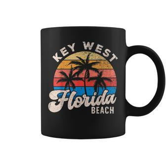 Key West Florida Beach Summer Travel Surf Matching Coffee Mug | Mazezy