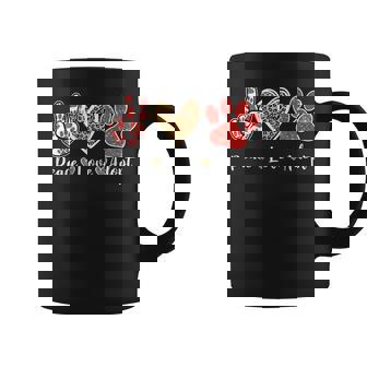 Ki Peace Love Rescue Adopt Dog Cat Lover Costume Puppy Mom Coffee Mug - Thegiftio