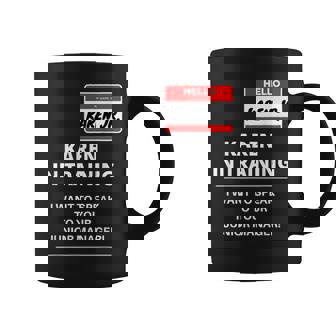 Kids Karen Costume - Funny Karen Family Costume Coffee Mug - Thegiftio