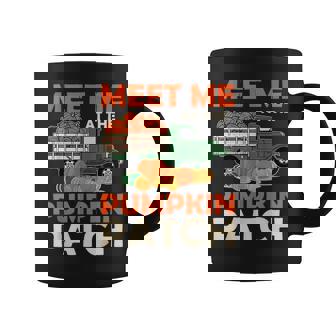 Kids Thanksgiving Boys Kids Toddlers Truck Pumpkin Patch V2 Coffee Mug - Thegiftio UK