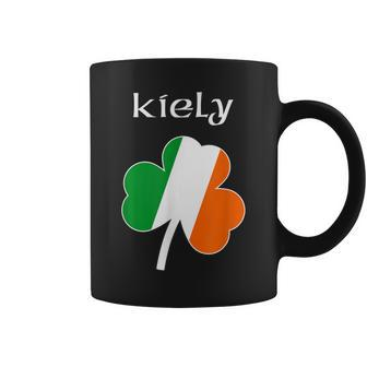 Kiely T Family Reunion Irish Name Ireland Shamrock Coffee Mug - Seseable