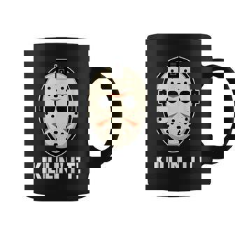 Killin It Lazy Diy Halloween Costume Funny Horror Movie Coffee Mug | Mazezy