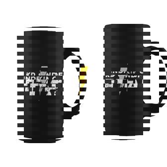 Kind Of Fit Kind Of Fat Gym Goer Funny Weightlifting T-Shirt Coffee Mug - Thegiftio UK