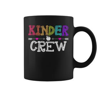 Kinder Crew Funny Kindergarten Teacher 1St Day Of School V3 Coffee Mug - Thegiftio UK