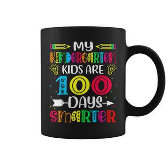 Kindergarten Teacher 100 Days Smarter 100Th Day Of School V3 Coffee Mug - Thegiftio UK