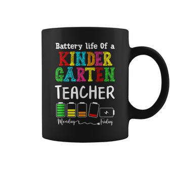 Kindergarten Teacher Battery Life Kindergarten Instructor Coffee Mug | Mazezy