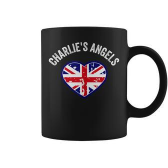 King Charles Angels Retro Womens Group Coronation Coffee Mug | Mazezy