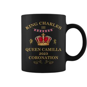 King Charles Iii British Bunting Royal Coronation May 2023 Coffee Mug | Mazezy