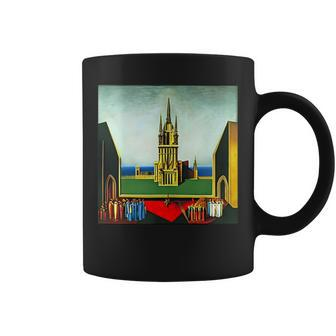 King Charles Iii Coronation Abstract Art Westminster Abbey Coffee Mug | Mazezy