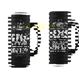 Kings Are Named Bentley Gift Funny Personalized Name Joke Coffee Mug | Mazezy