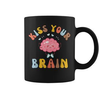Kiss Your Brain Sped Teacher Appreciation Back To School Coffee Mug - Seseable