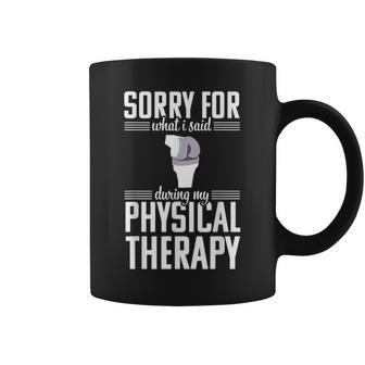 Knee Replacement Funny Therapy Surgery Recovery Arthroplasty Coffee Mug - Seseable