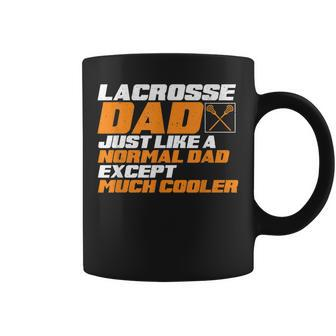 Lacrosse Dad Lax Player Father Lacrosse Training Lacrosse Gift For Mens Coffee Mug