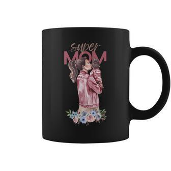 Ladies Super Mom | Great Mothers Day Gifts For Mom  Coffee Mug