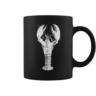 Large Maine Lobster In White Coffee Mug | Mazezy