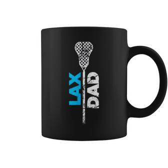 Lax Dad Lacrosse Blue Coffee Mug