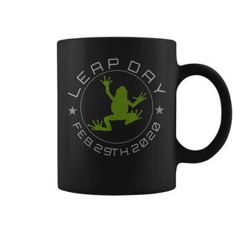 Leap Day Birthday 2020 Funny Frog Leap Year Birthday Coffee Mug | Mazezy