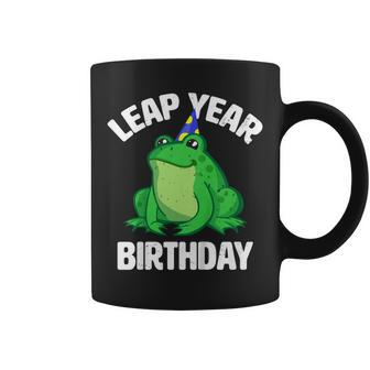 Leap Year 2020 Funny Frog Birthday Gift February 29 Coffee Mug | Mazezy