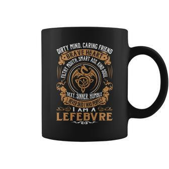 Lefebvre Brave Heart Coffee Mug - Seseable