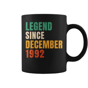 Legend Since December 1992 Retro 30Er Geburtstag Tassen - Seseable